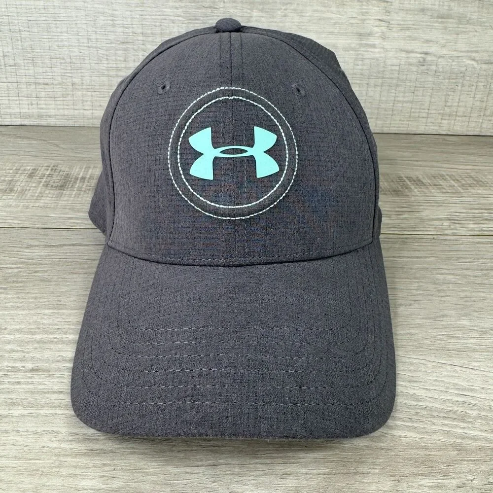 Under Armour Jordan Spieth Tour Golf Cap Mens L/XL Charcoal Gray Fitted Hat